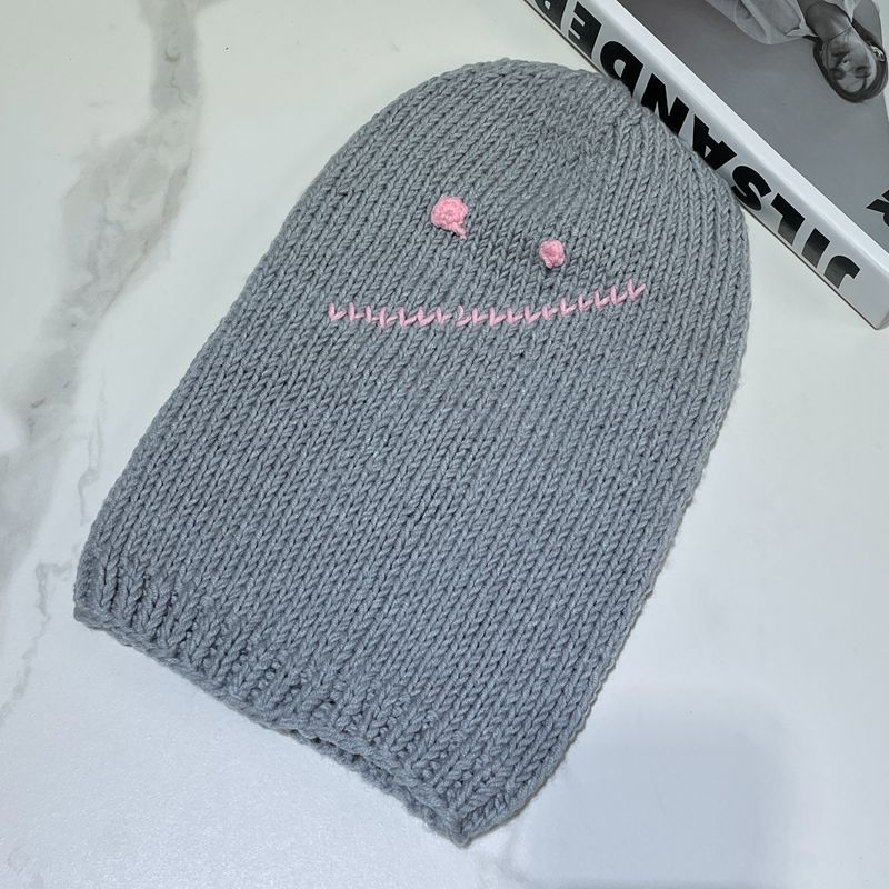 Warm Wool Beanie for Ear Protection and Comfort